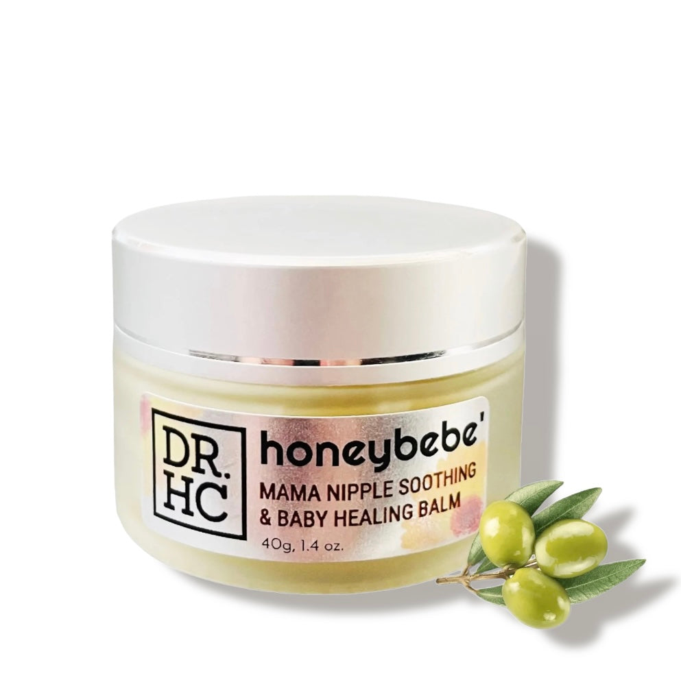 DR.HC Honeybebe’ Mama Nipple Soothing & Baby Healing Balm (100% Organic, Natural & Vegan) (30g, 1oz.)