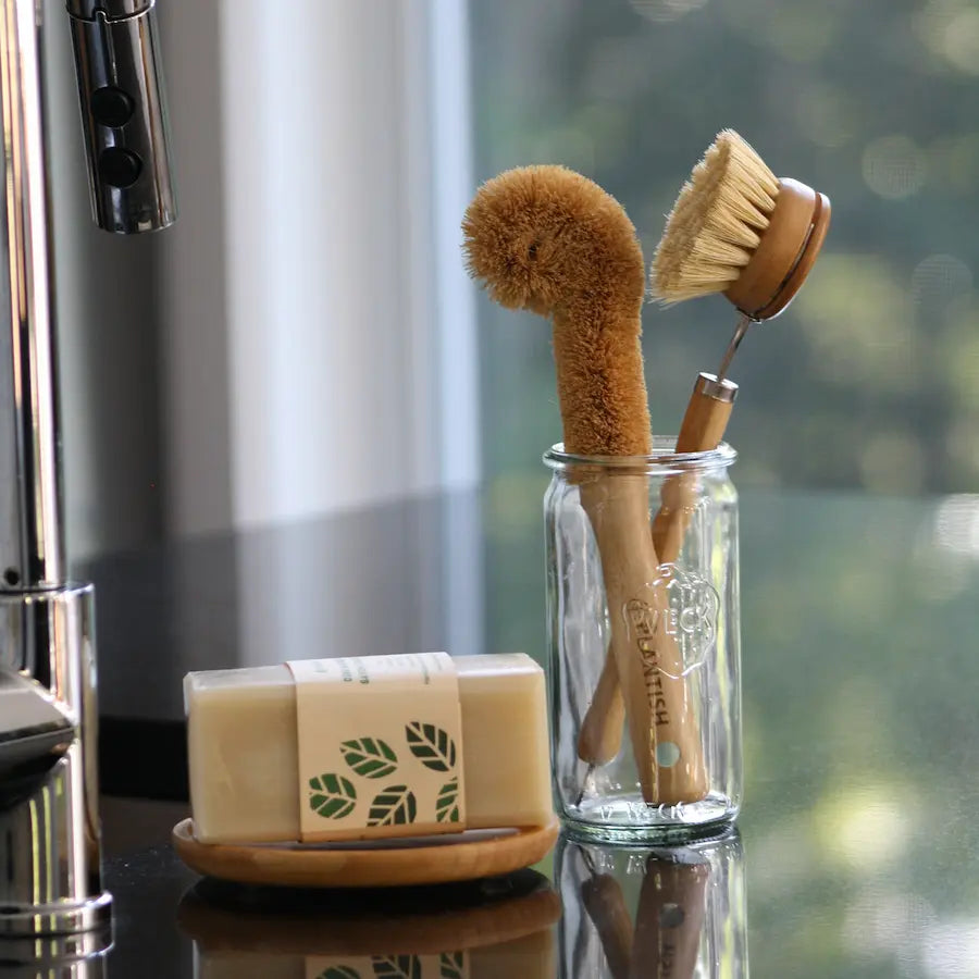 Zero Waste Kitchen Brush Set - Starter Kit