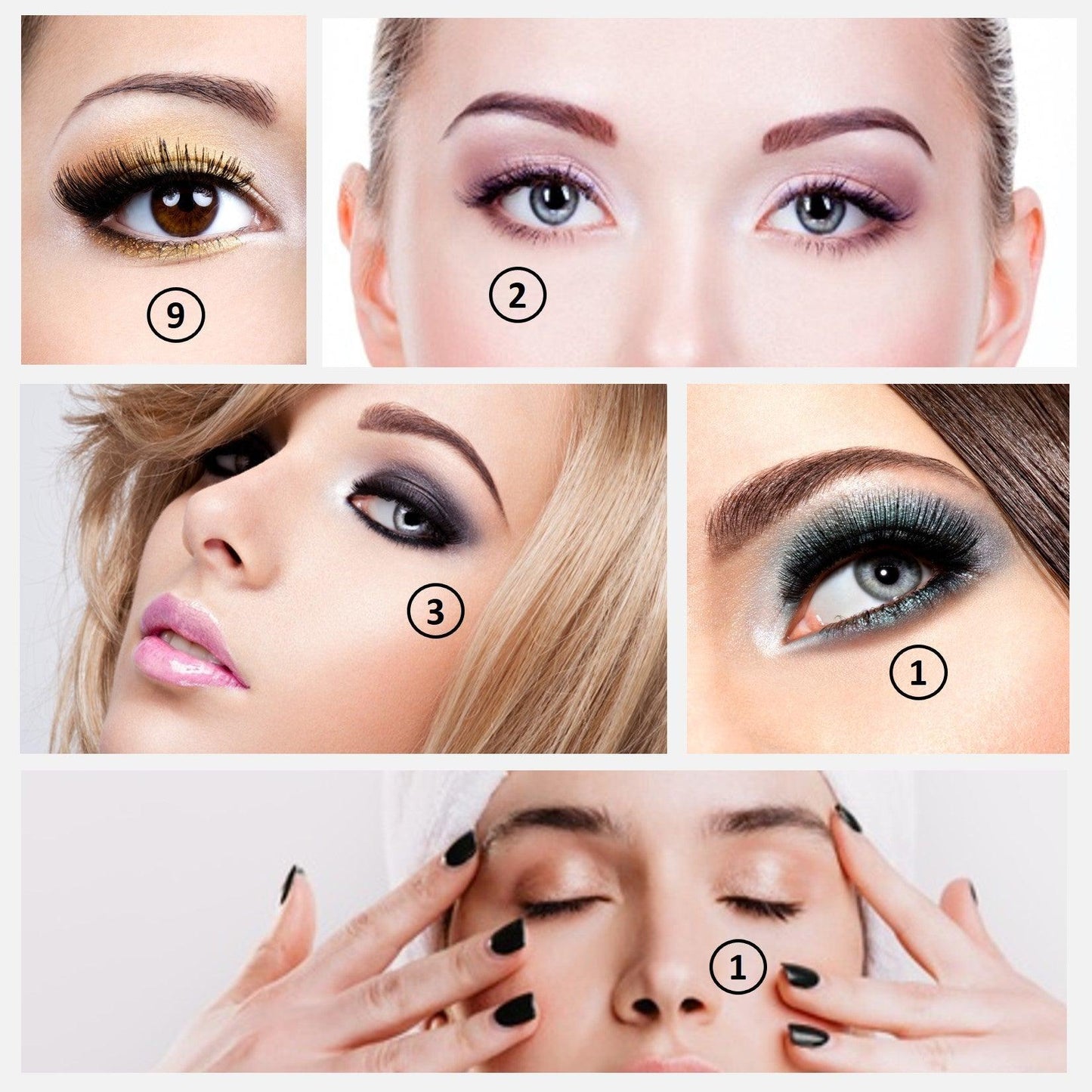 DR.HC All-Natural Sensitive Eyeshadow (9 Shades) (2.5g, 0.09oz.)